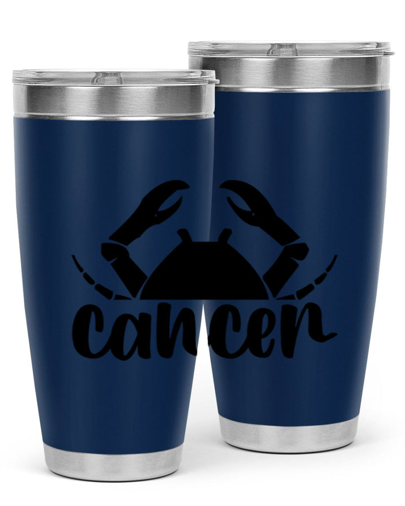 Cancer 156#- zodiac- Tumbler