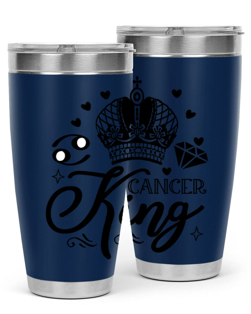 Cancer king 158#- zodiac- Tumbler