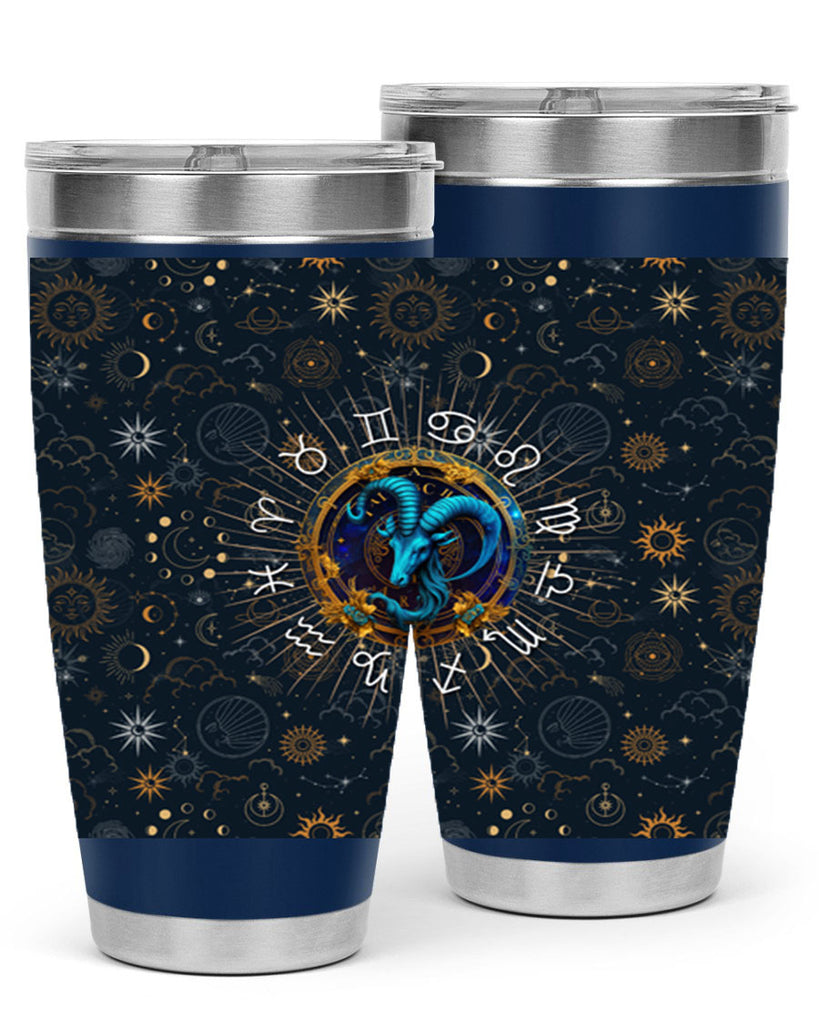 Capricorn Straight 184#- zodiac- Tumbler