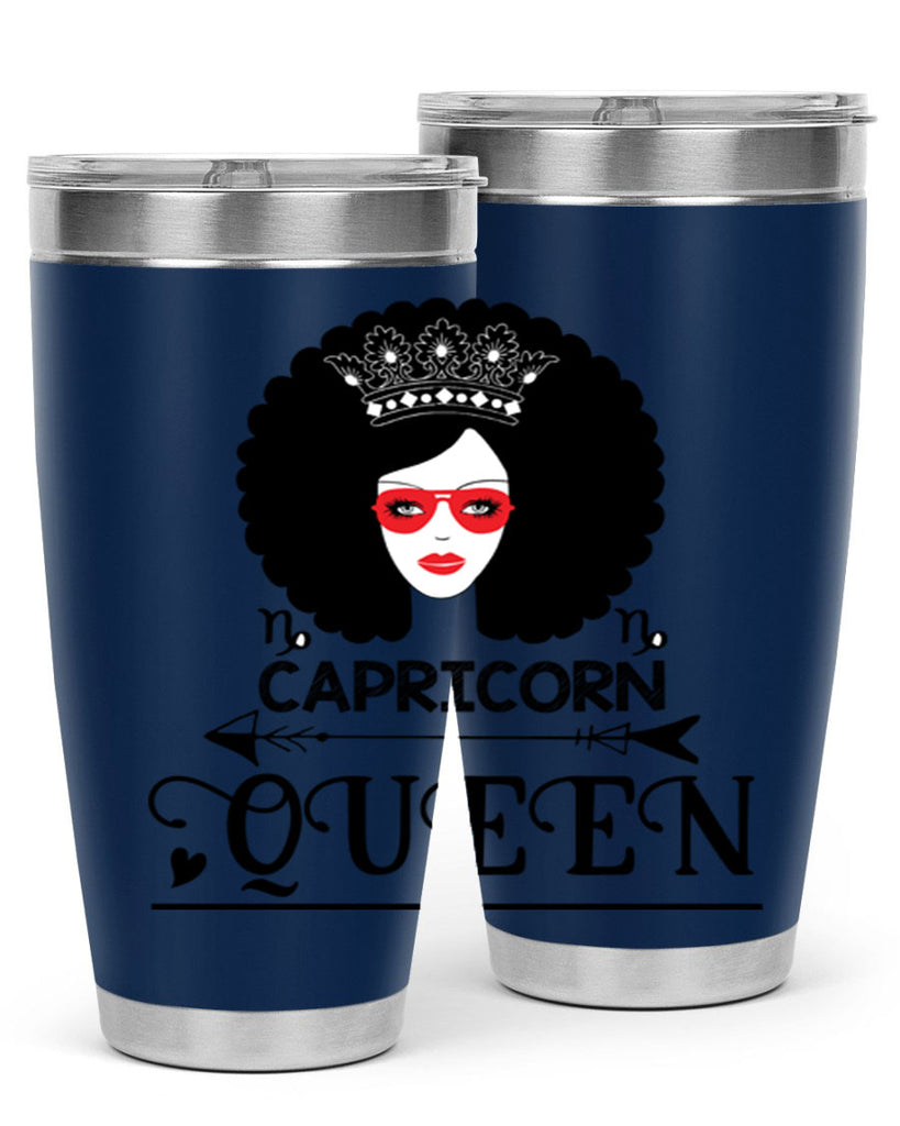 Capricorn queen 197#- zodiac- Tumbler