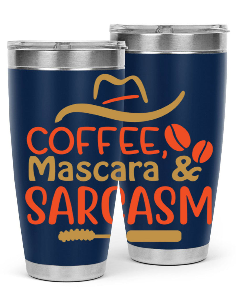 Coffee Mascara Sarcasm 21#- fashion- Cotton Tank