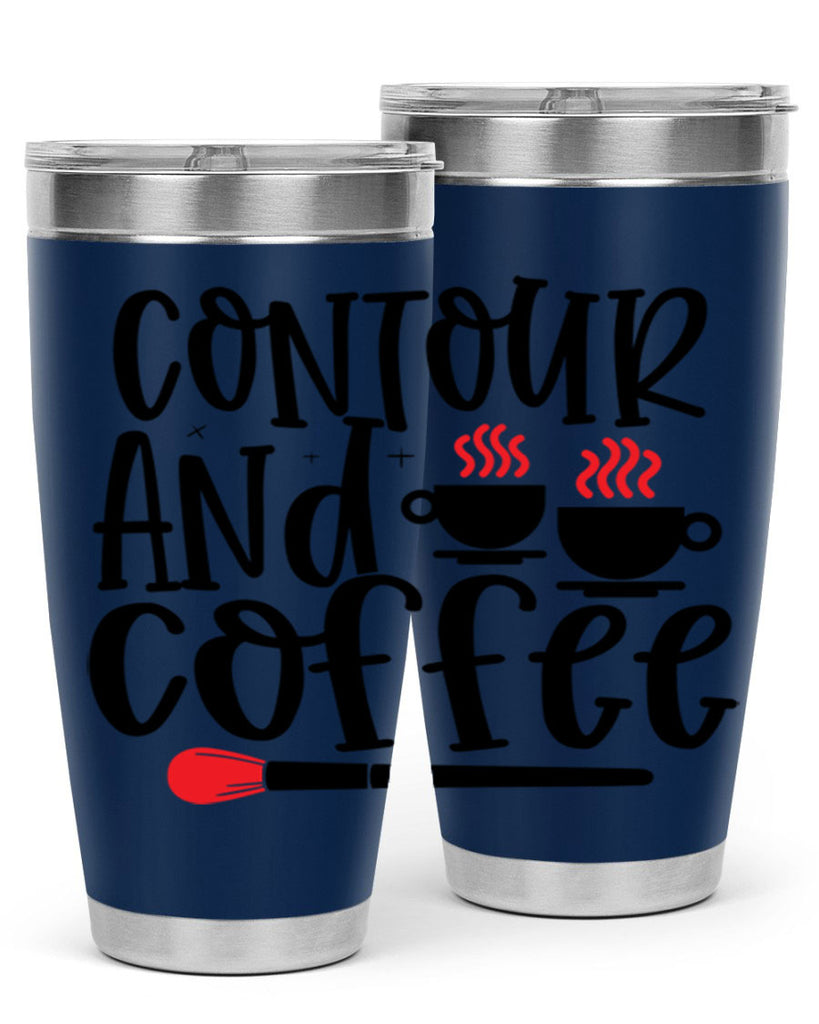 Contour And Coffee Style 242#- make up- Tumbler