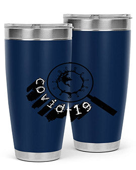 Covid Style 57#- corona virus- Tumbler