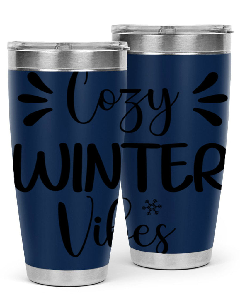 Cozy Winter Vibes76#- winter- Tumbler