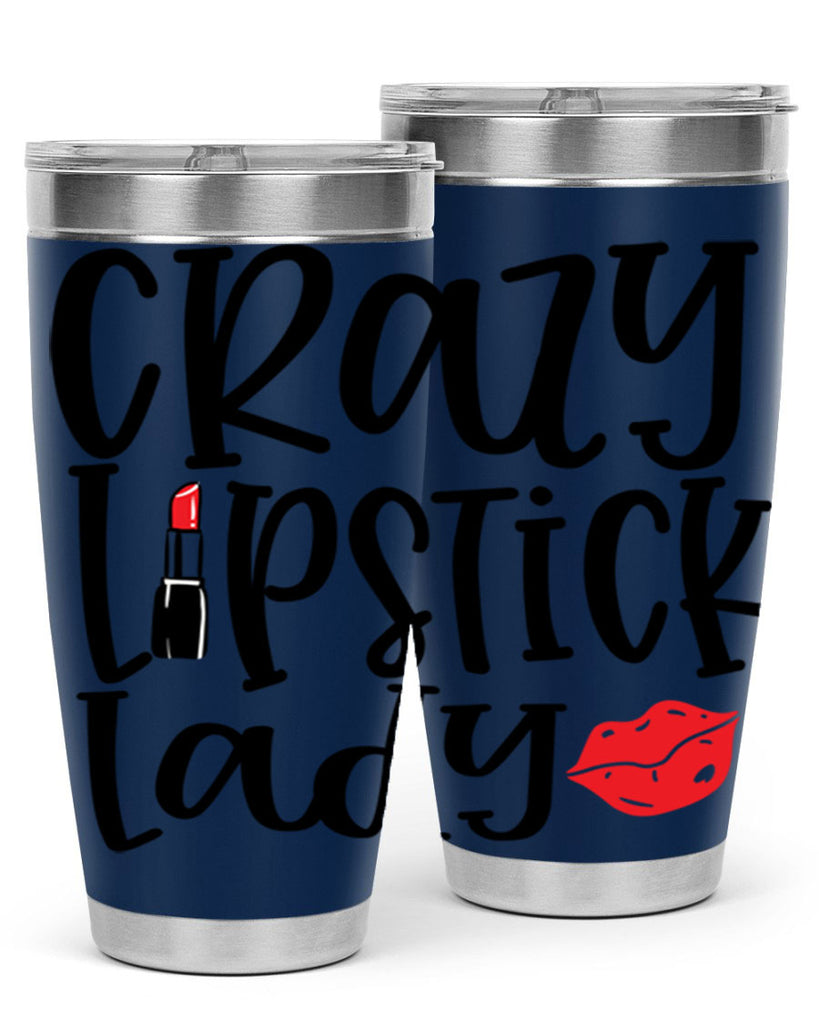 Crazy Lipstick Lady Style 240#- make up- Tumbler