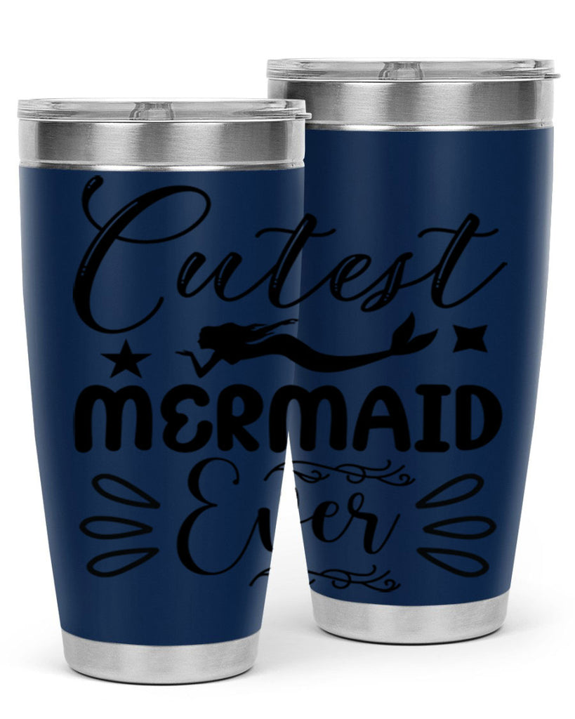 Cutest mermaid ever 101#- mermaid- Tumbler