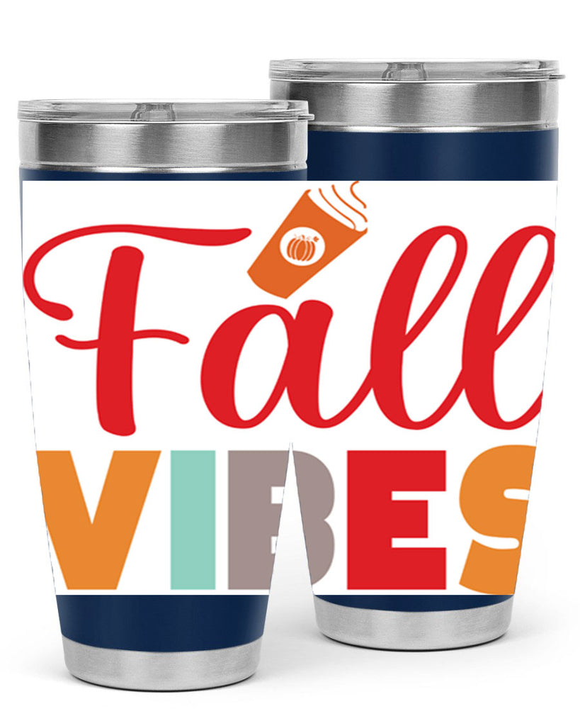 FallVibesdesign 166#- fall- Tumbler