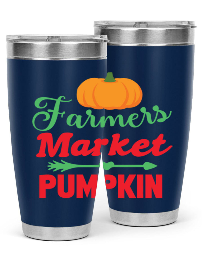 FarmersMarketPumpkin 180#- fall- Tumbler