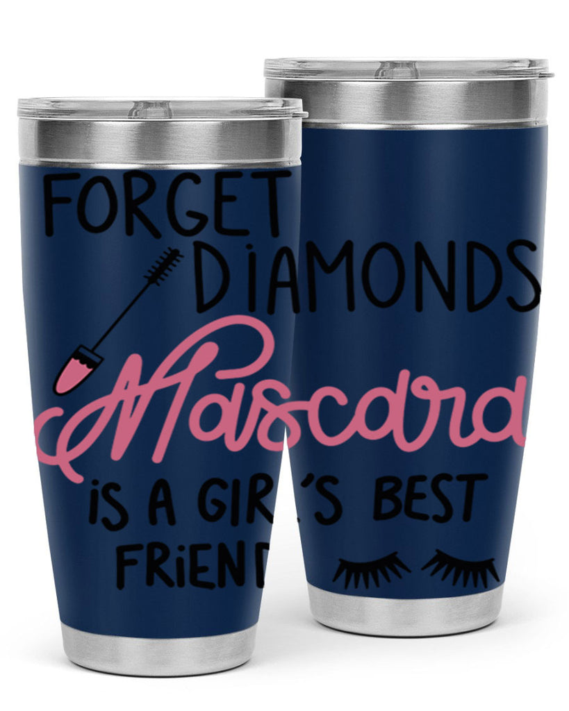 Forget Diamonds Mascara is a Girls Best Friend Style 100#- make up- Tumbler