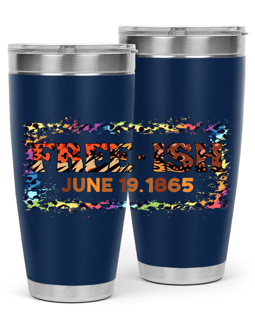 FreeIsh June 1865 Junteenth Png 32#- Juneteenth- tumbler