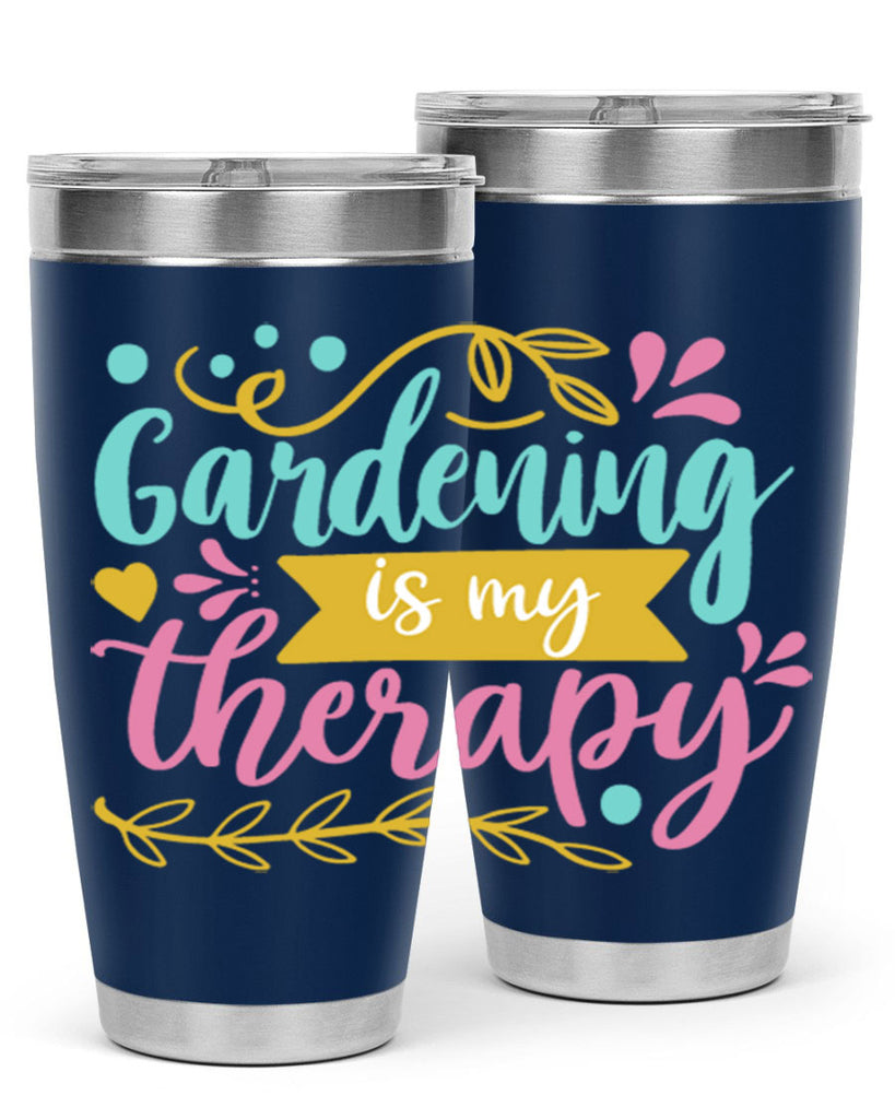 Gardening is my therapy Style 66#- summer- Tumbler
