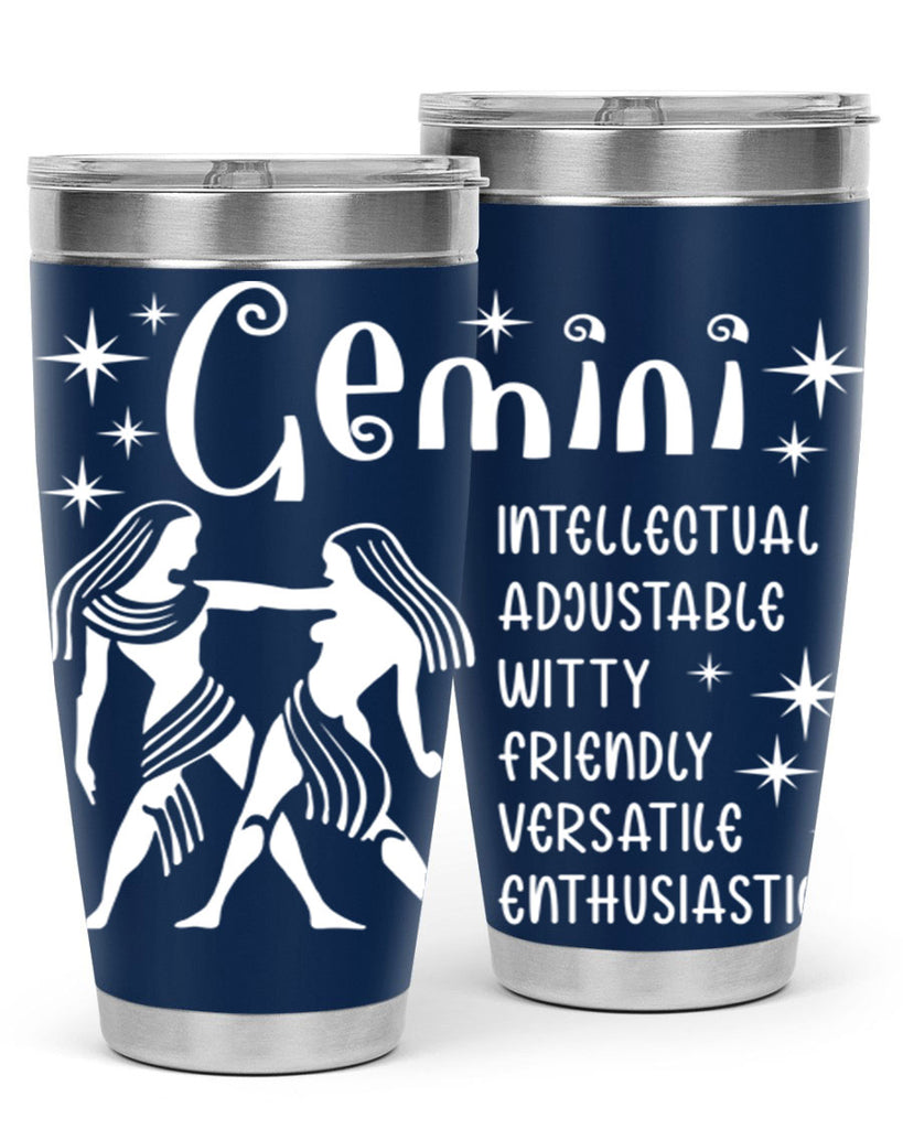 Gemini 221#- zodiac- Tumbler