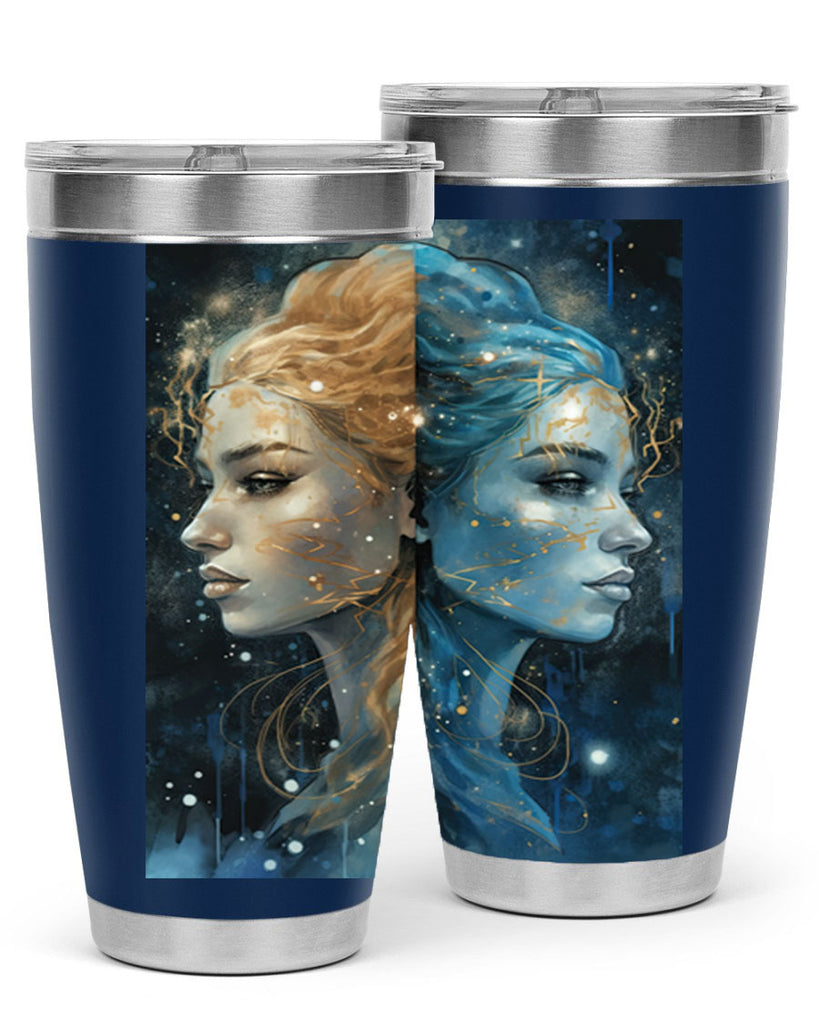 Gemini 56#- zodiac- Tumbler