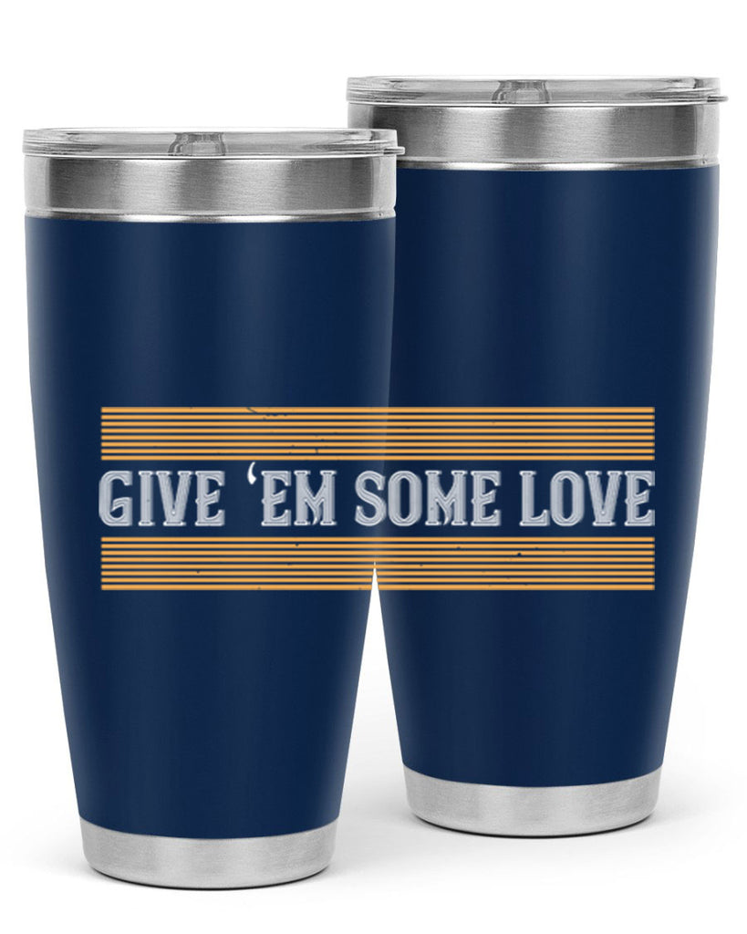 Give ‘em some love 2258#- badminton- Tumbler