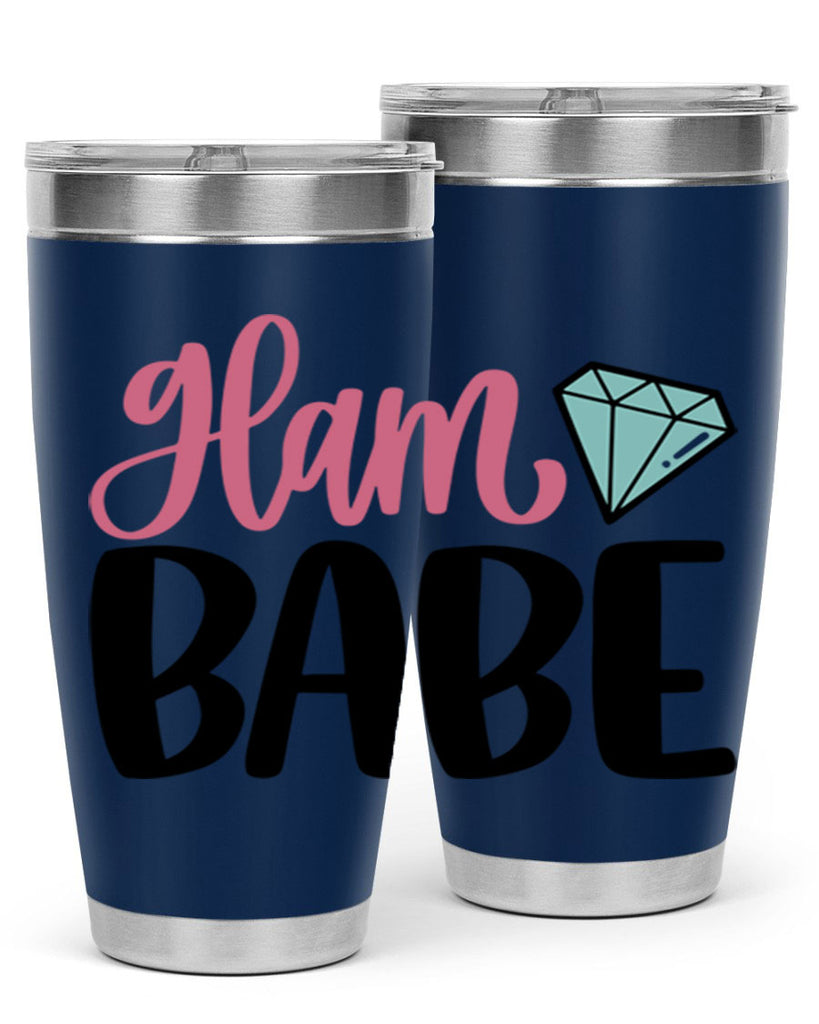 Glam Babe Style 98#- make up- Tumbler