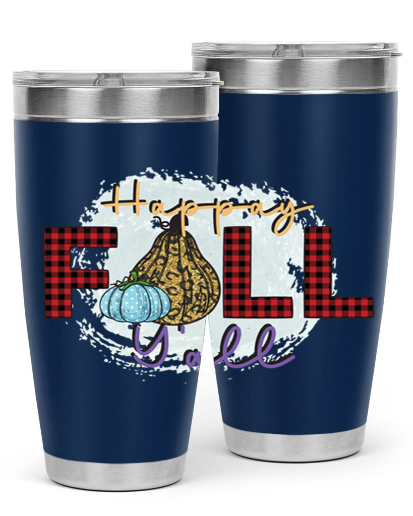 Happay Fall Y all 217#- fall- Tumbler