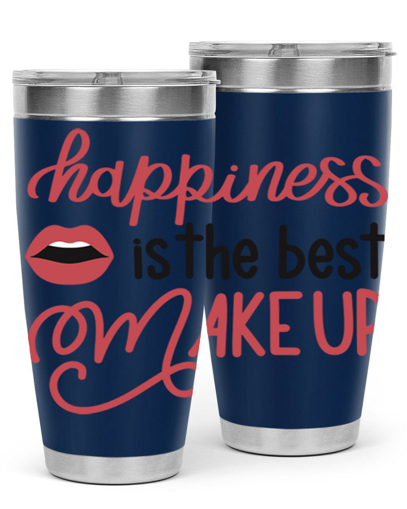 Happiness is the Best Makeup Style 94#- make up- Tumbler