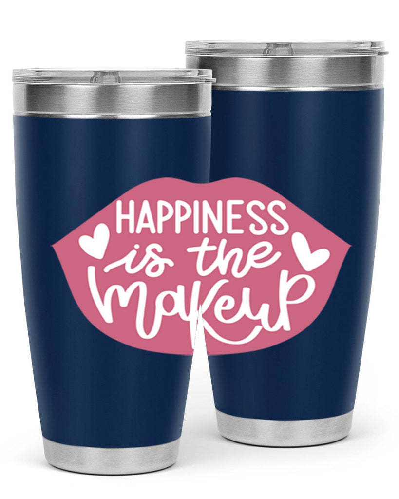 Happiness is the Makeup Style 92#- make up- Tumbler