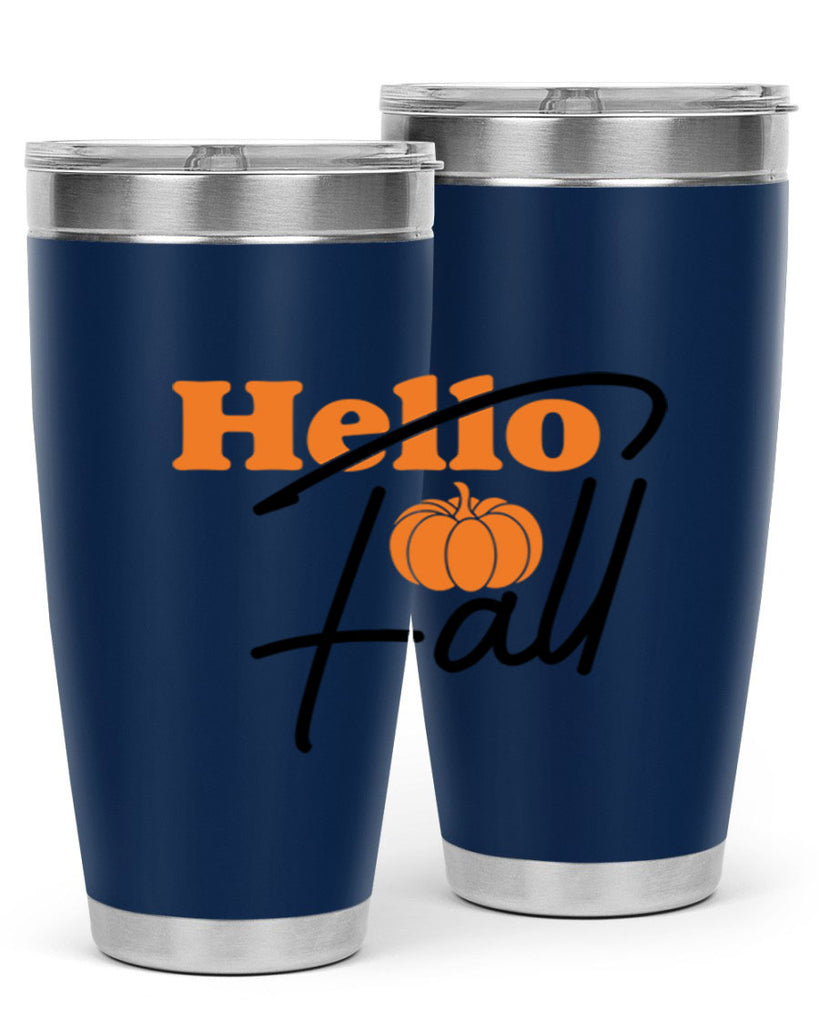 Hello Fall 279#- fall- Tumbler