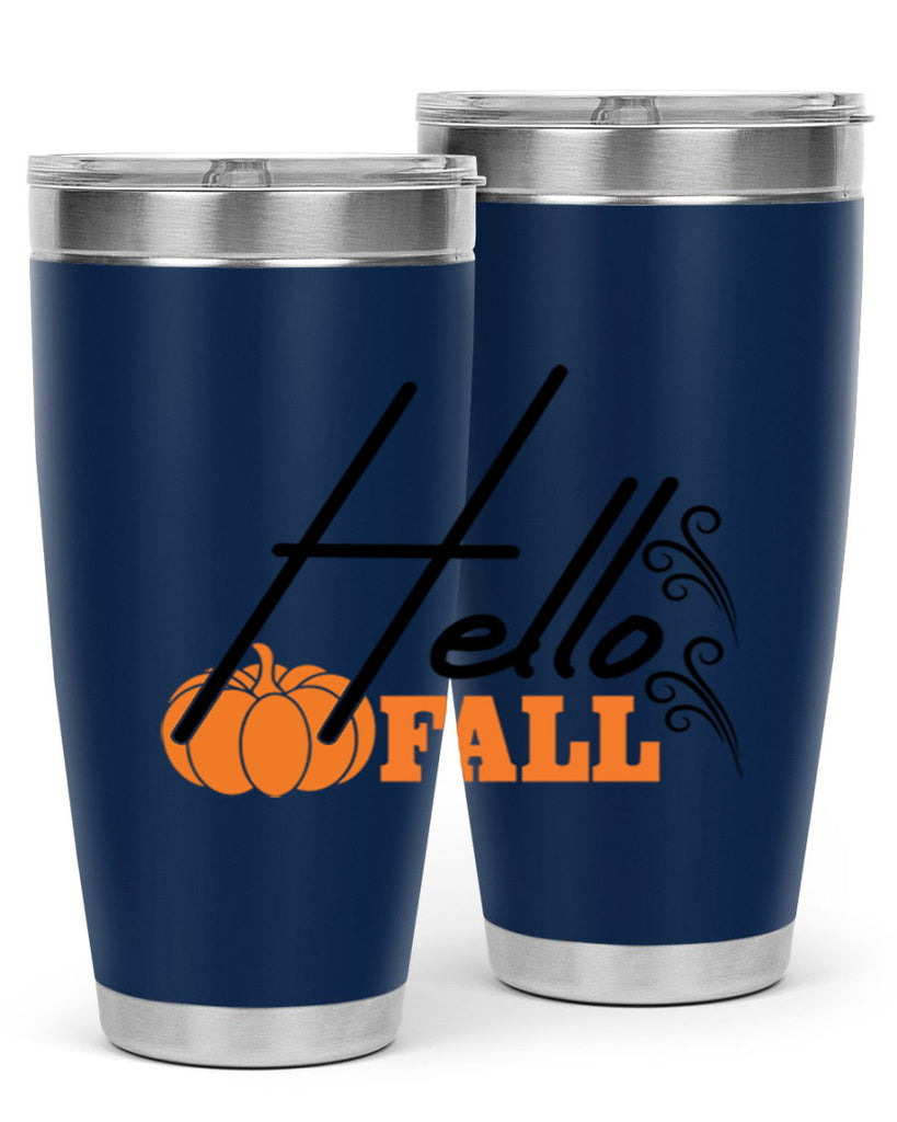 Hello Fall 281#- fall- Tumbler