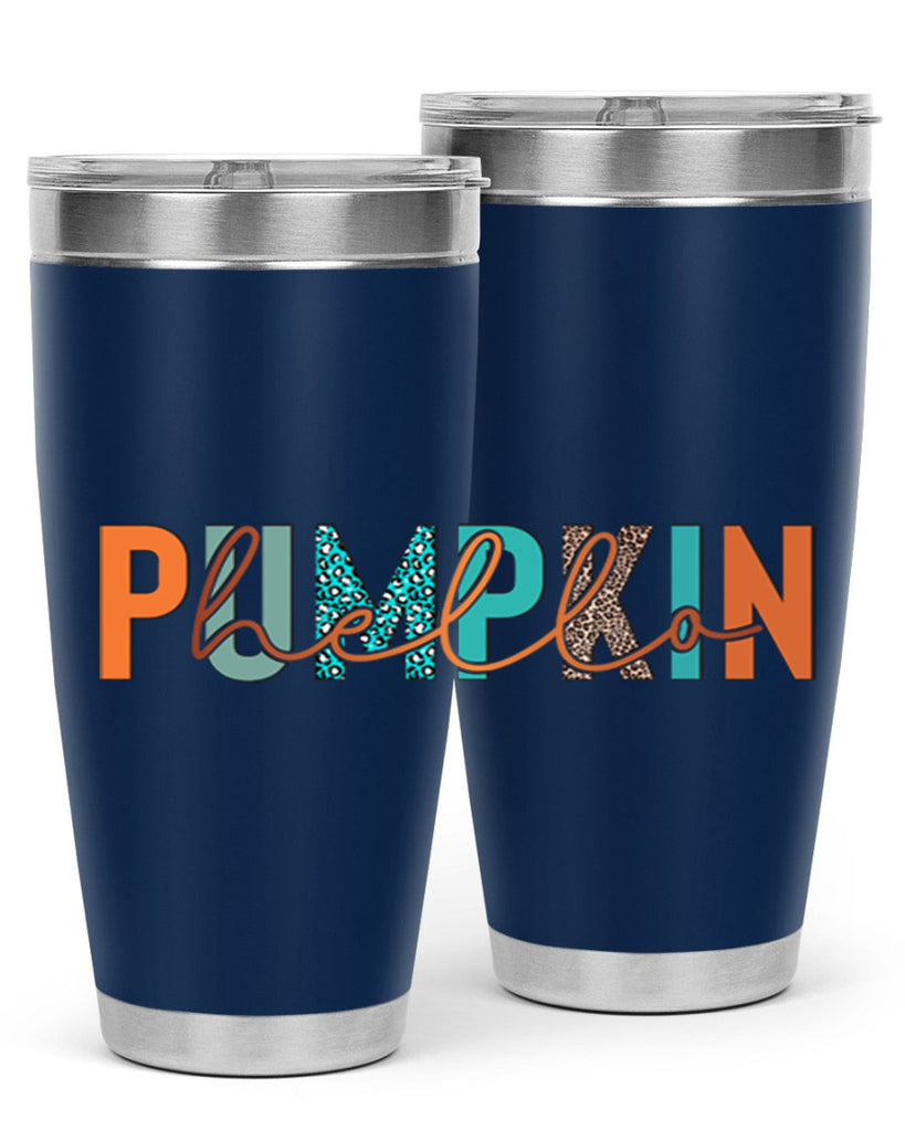 Hello Pumpkin 285#- fall- Tumbler