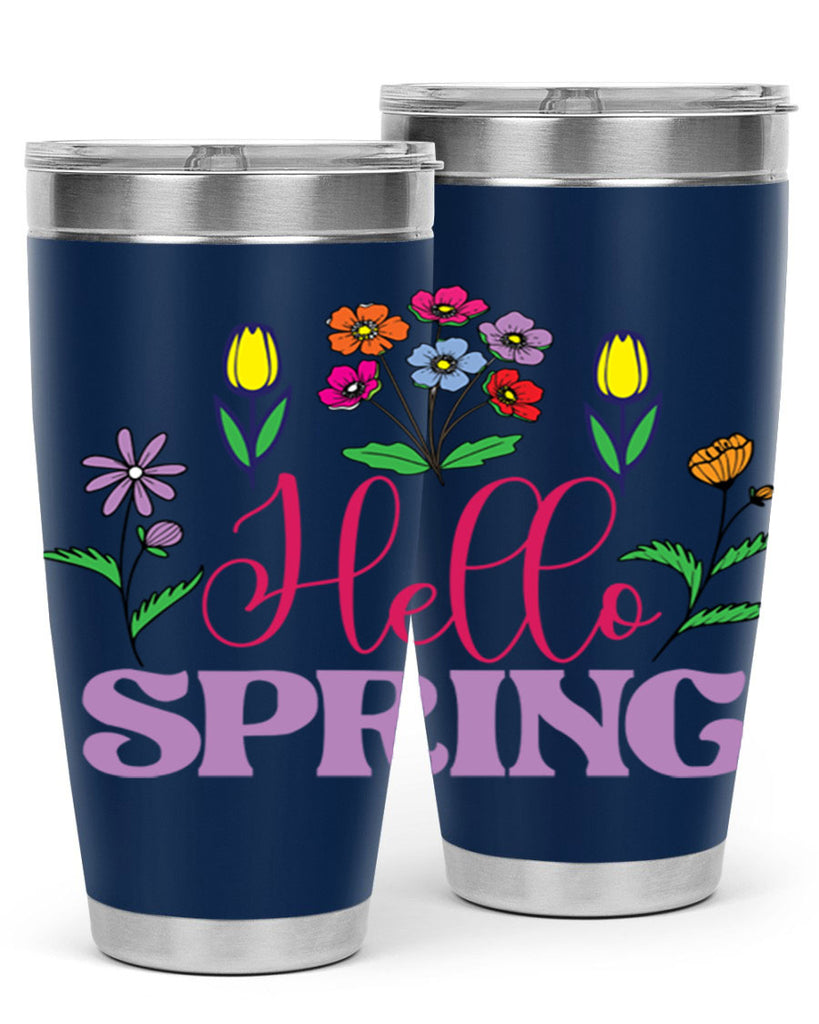 Hello Spring  233#- spring- Tumbler