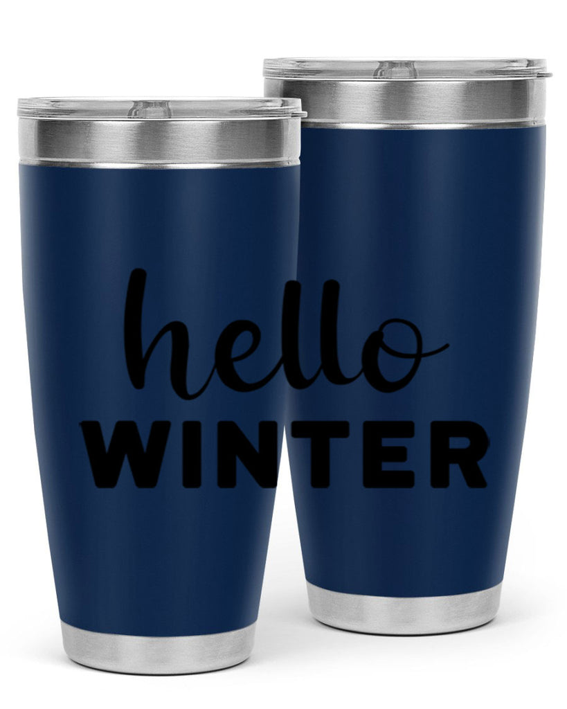 Hello Winter 186#- winter- Tumbler