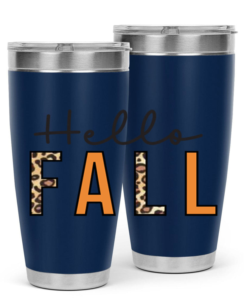 Hello fall 276#- fall- Tumbler