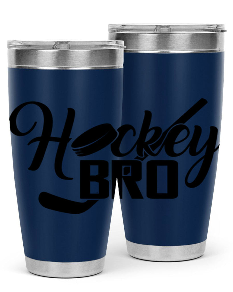 Hockey bro 1190#- hockey- Tumbler