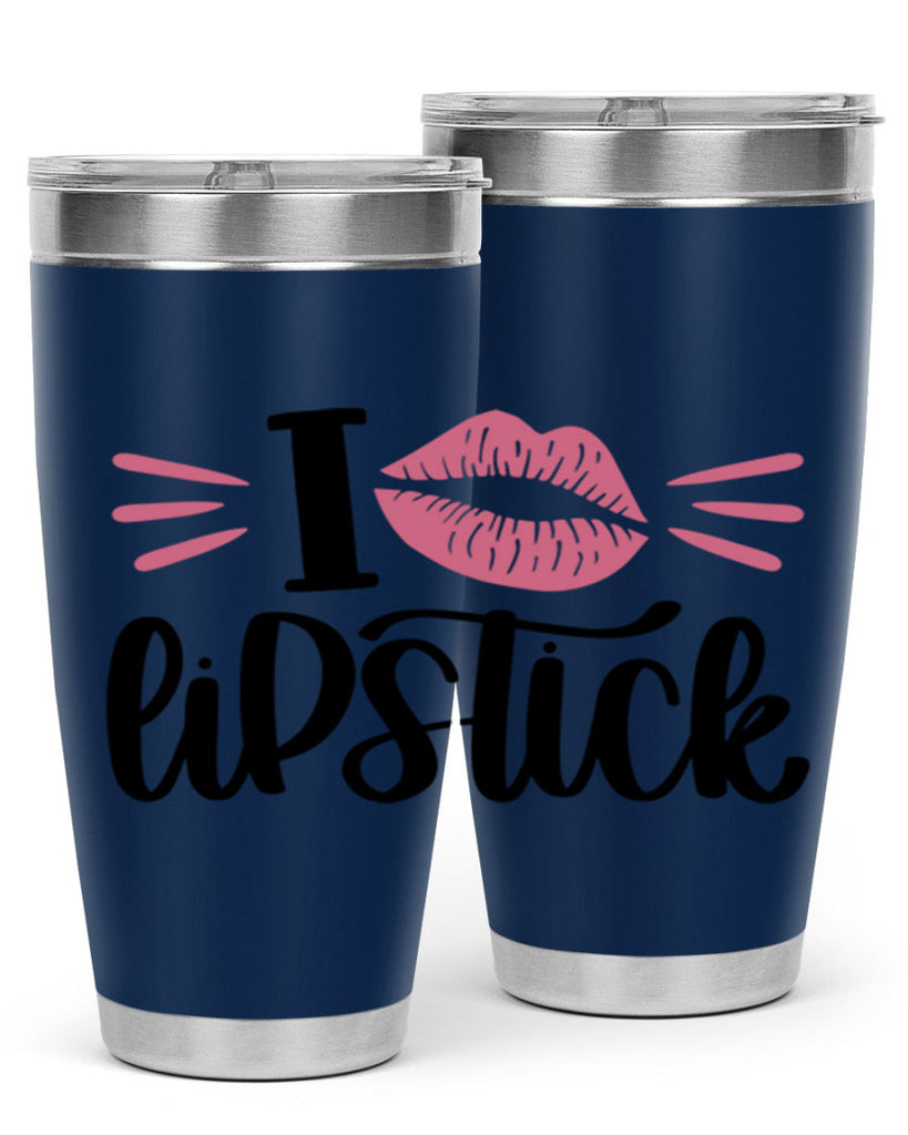 I Love Lipstick Style 86#- make up- Tumbler