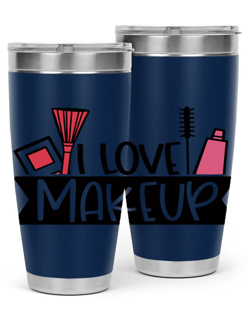 I Love Makeup Style 81#- make up- Tumbler