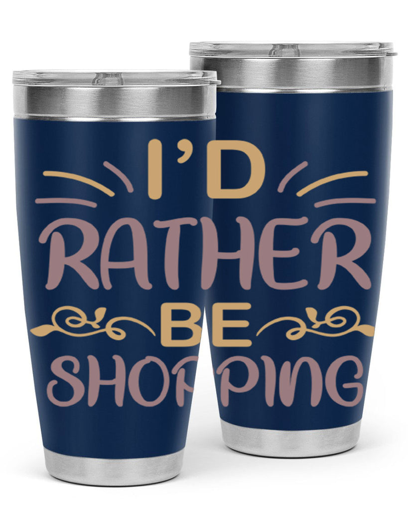 Id Rather Be Shopping 109#- fashion- Cotton Tank