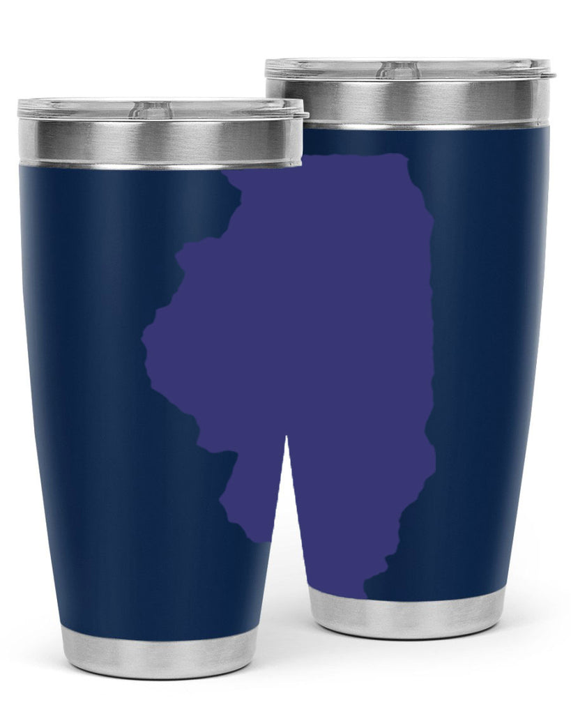 Illinois 38#- stateflags- Tumbler