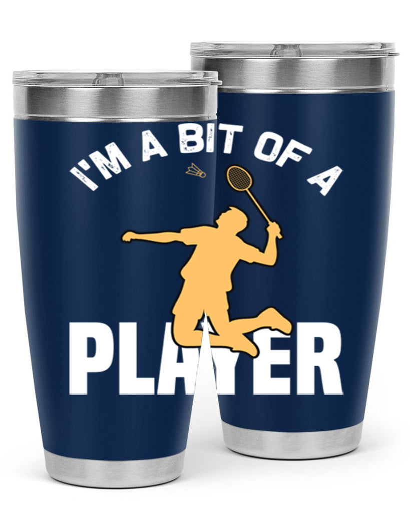 Im a bit 1071#- badminton- Tumbler