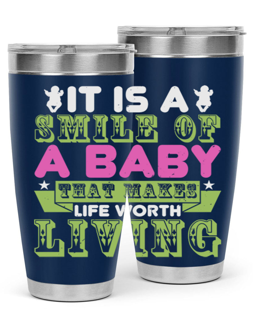 It is a smile of a baby Style 188#- baby- tumbler