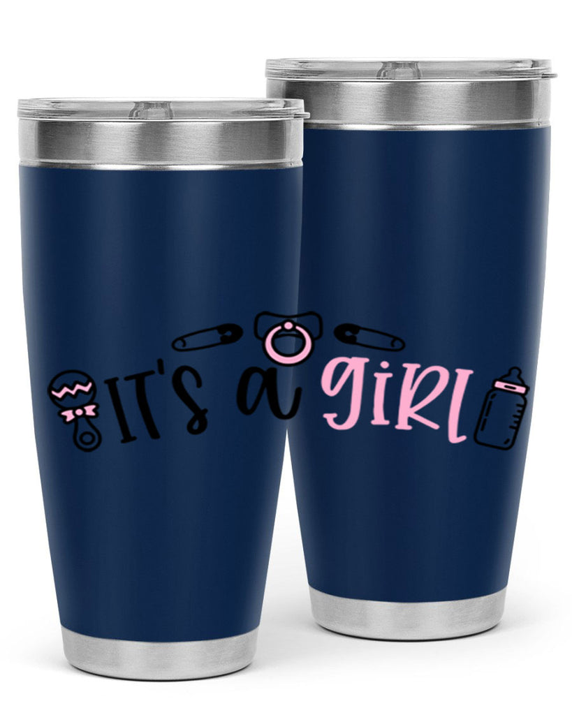 Its A Girl Style 78#- baby- tumbler