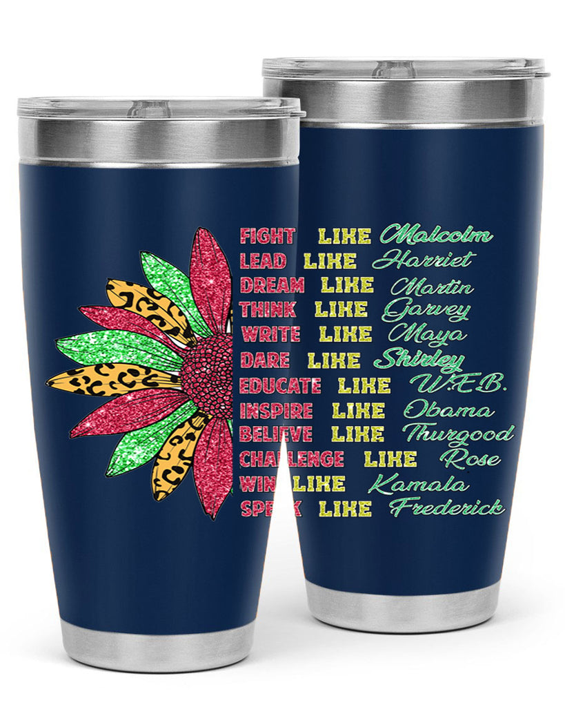 Juneteenth Sunflower Design 17#- Juneteenth- tumbler