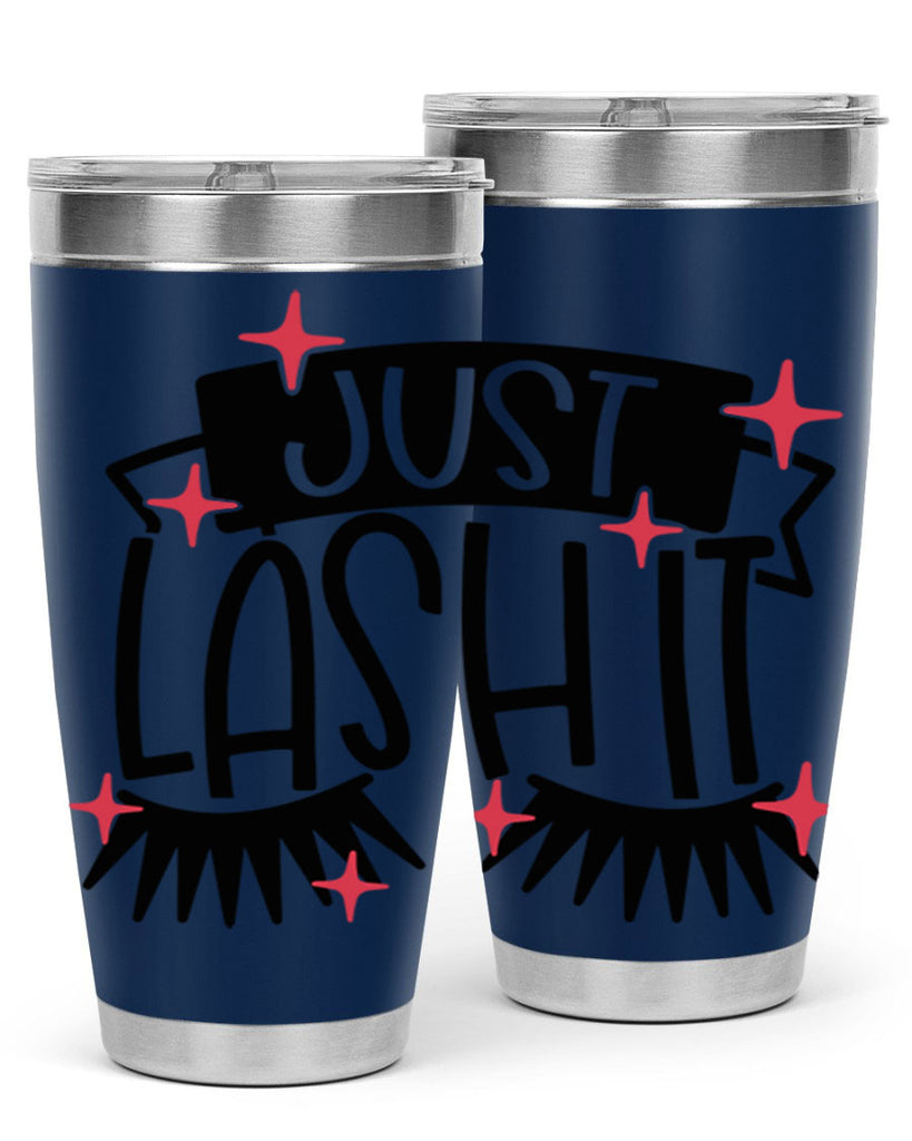 Just Lash It Style 77#- make up- Tumbler