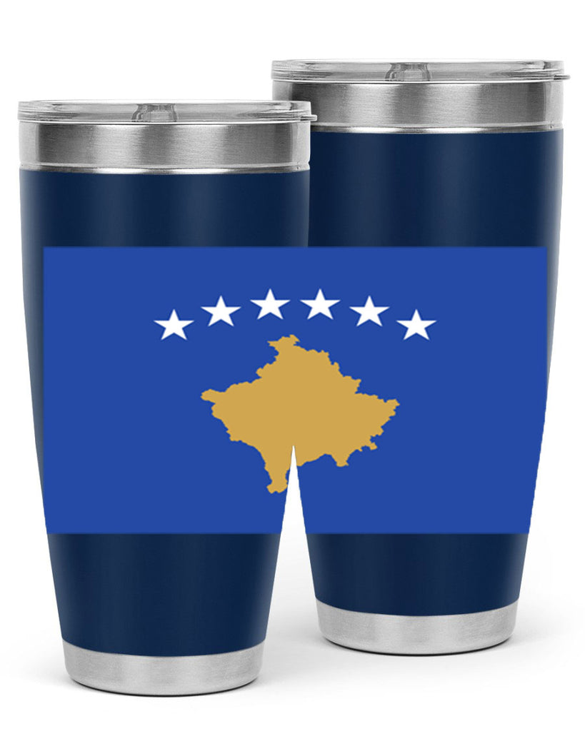 Kosovo 108#- world flags- Tumbler