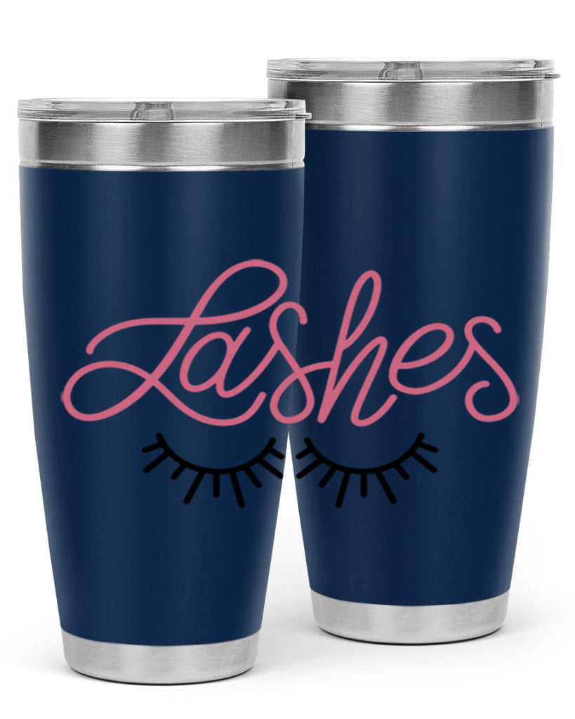 Lashes Style 63#- make up- Tumbler