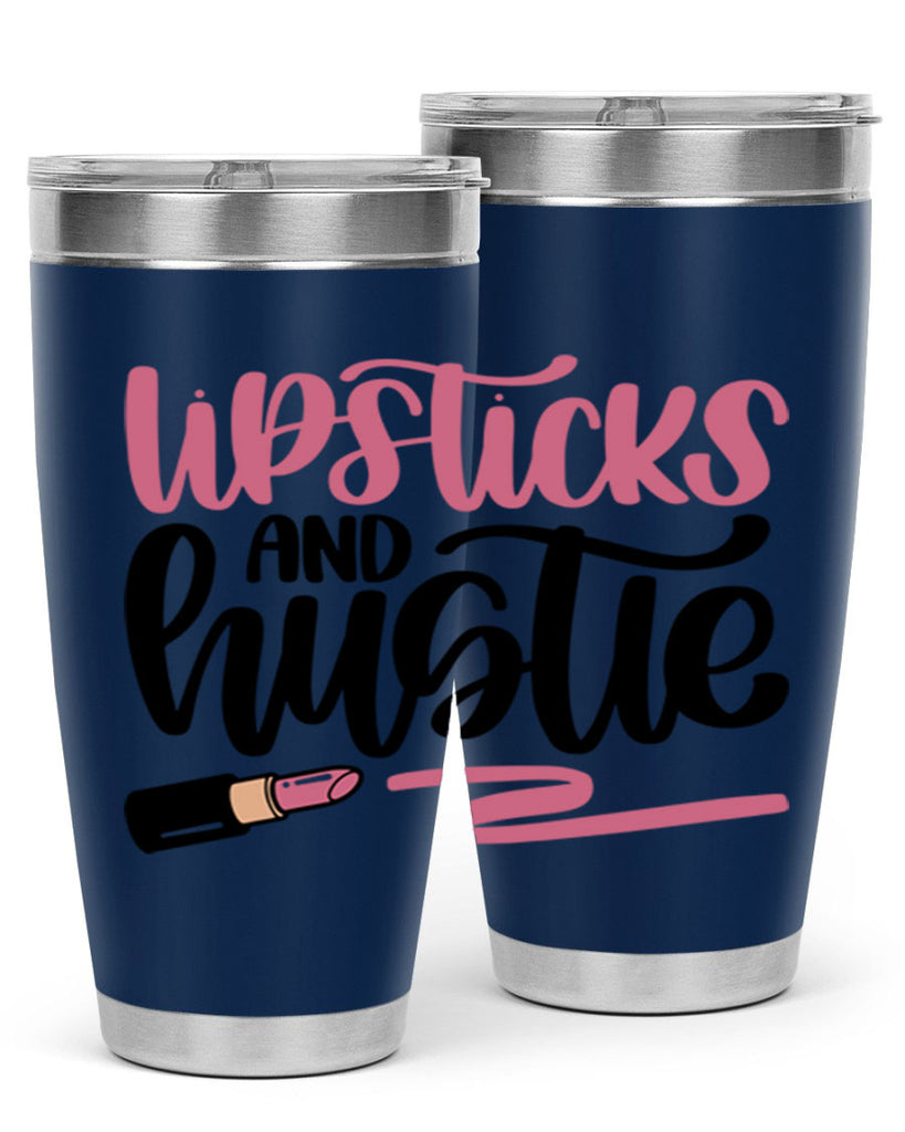 Lipstick And Hustie Style 58#- make up- Tumbler