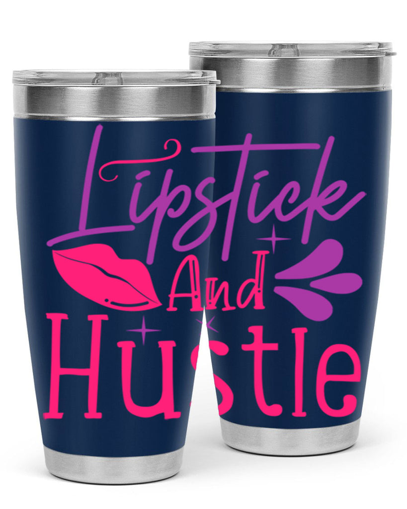 Lipstick And Hustle Style 229#- make up- Tumbler
