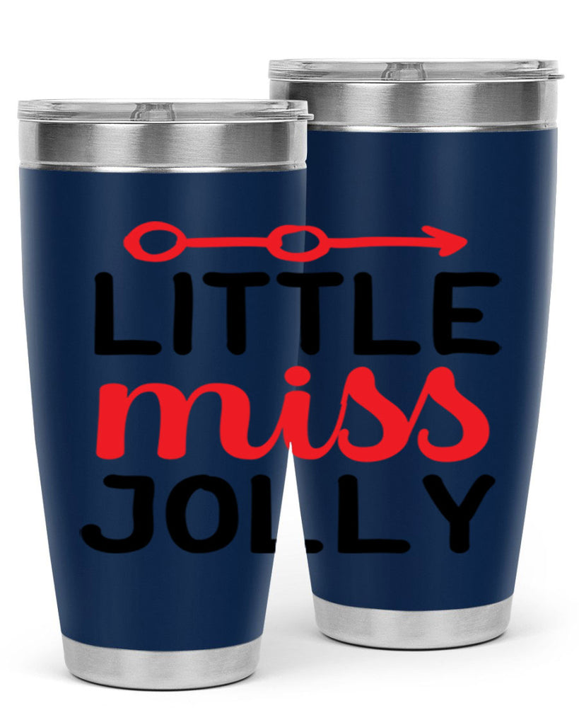 Little miss jolly 306#- winter- Tumbler