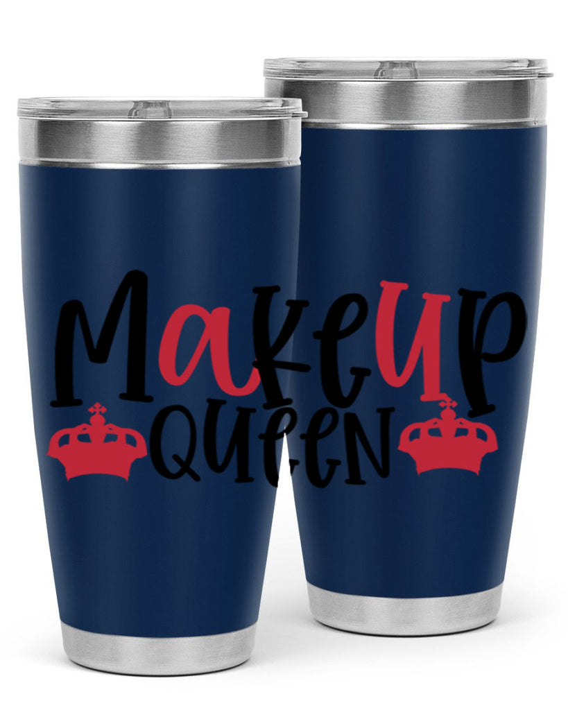 Makeup Queen design Style 223#- make up- Tumbler
