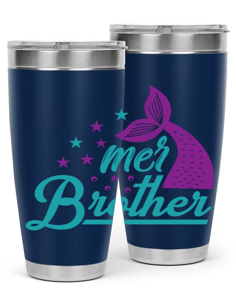 Mer Brother 323#- mermaid- Tumbler