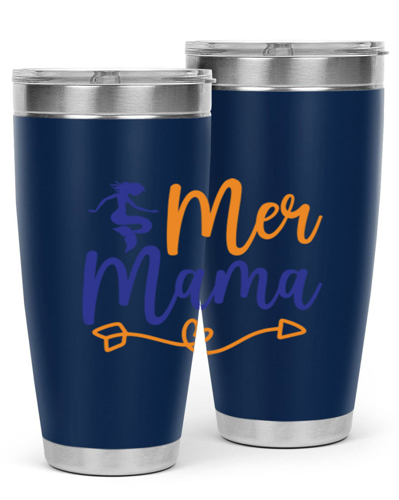Mer Mama 331#- mermaid- Tumbler