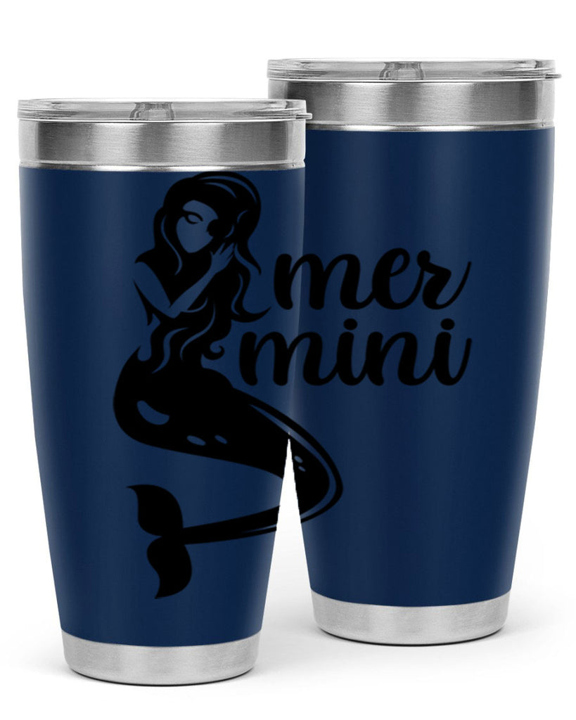 Mer mini 352#- mermaid- Tumbler