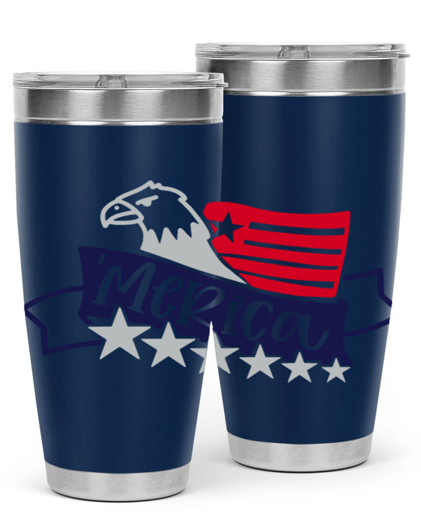 Merica Style 136#- Fourt Of July- Tumbler