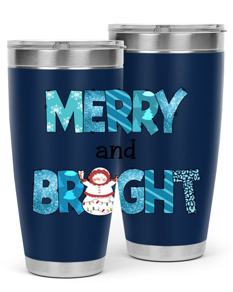 Merry and Bright 321#- winter- Tumbler