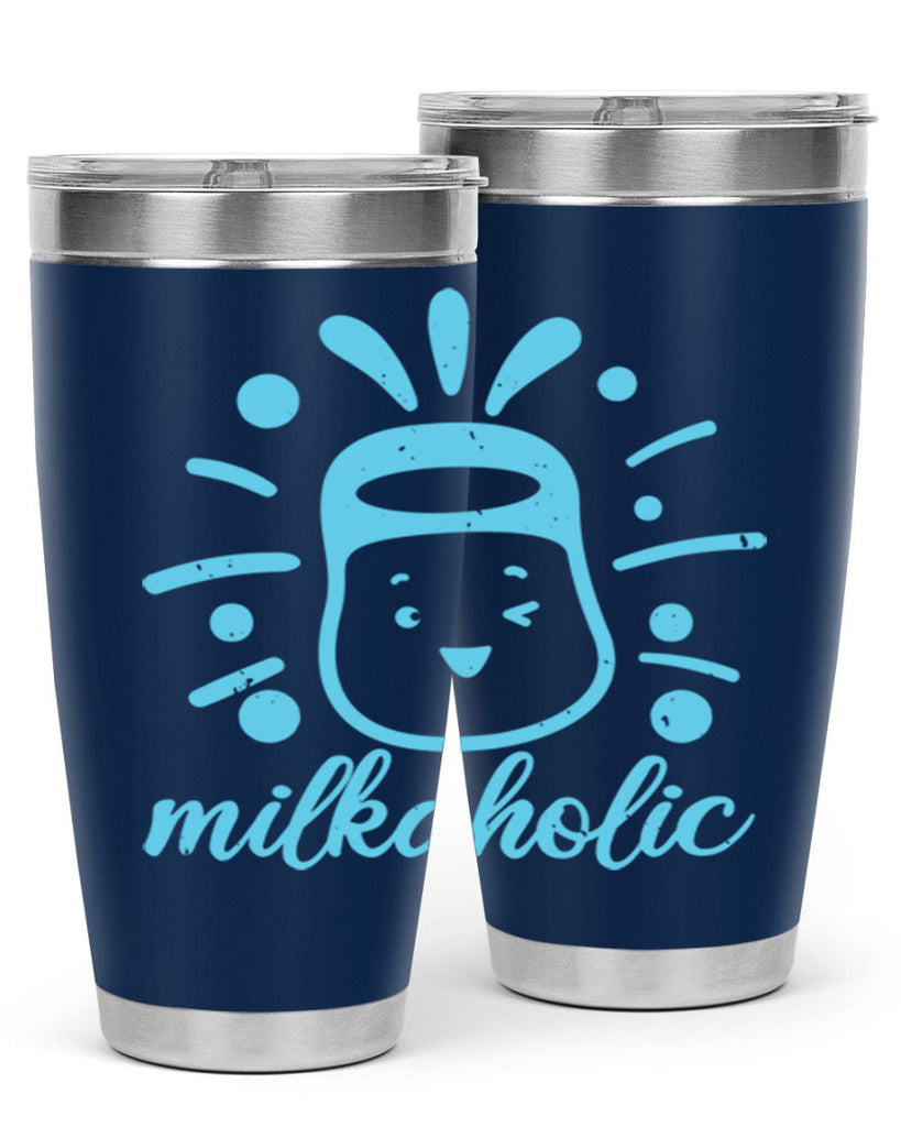 Milkaholic Style 29#- baby shower- tumbler